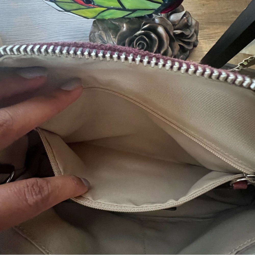 Coach Purple Shoulder Bag - Picture 6 of 9